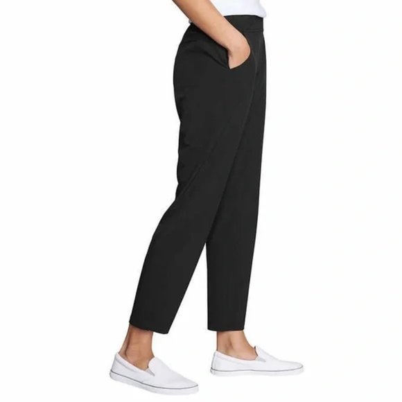 Women's Eddie Bauer Departure Ankle Pant - Black - XL - NWT